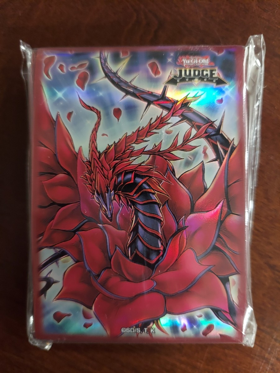 "Black Rose Dragon" - Judge Sleeves x80 - NEUF